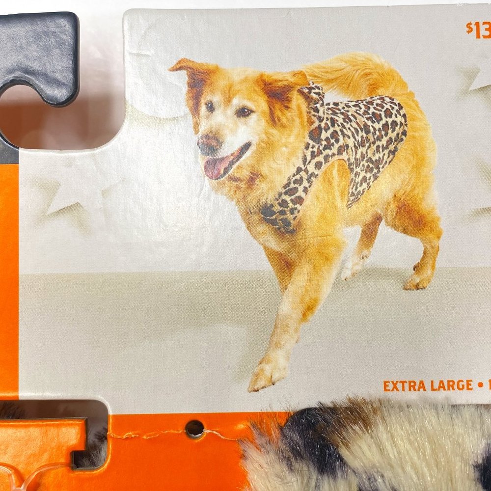 HYDE and EEK Boutique, NWT, pet dog multi size Leopard Hoodie.